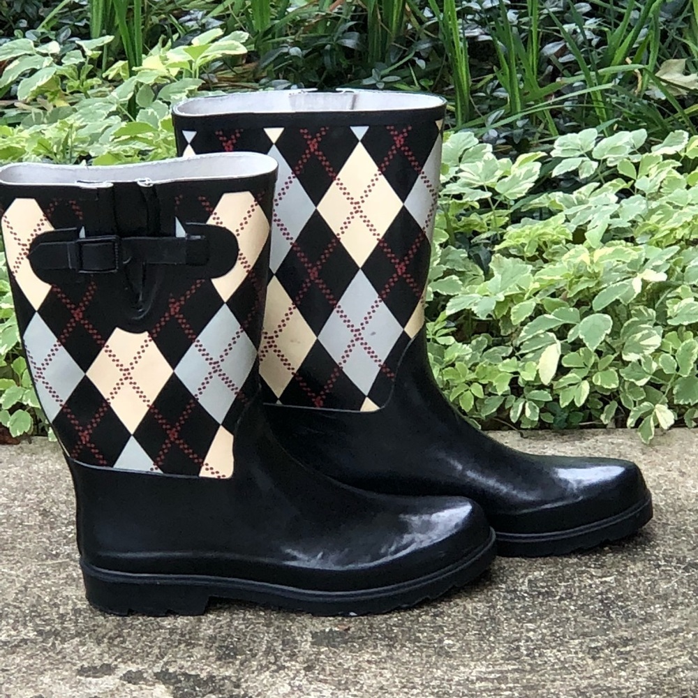 Rasolli Patchwork Rain Boots